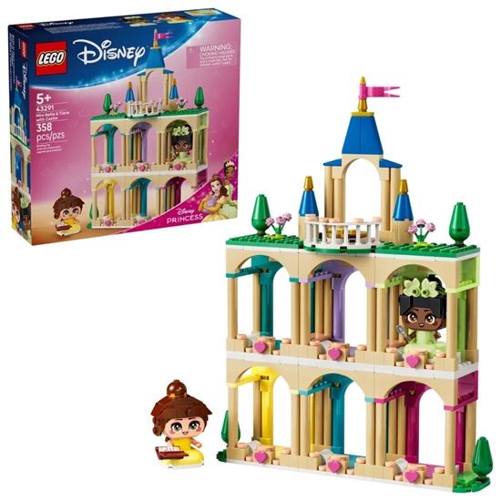 Lego Disney Princess  Mini Belle and Tiana with Castle (43291) (LGO43291)-LGO43291