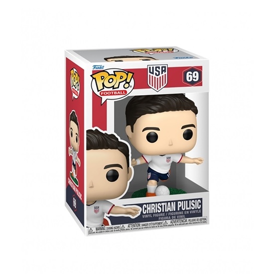 Funko Pop! Sports: USA - Christian Pulisic #69 (FNK27147)-FNK27147