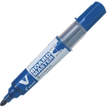Pilot V Board Master Whiteboard Marker Medium Bullet Blue (WBMA-VBM-M-BG-BLUE) (PILWBMA-VBM-M-BG-BLUE)-PILWBMA-VBM-M-BG-BLUE