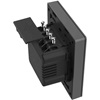SONOFF Έξυπνος επιτοίχιος διακόπτης WiFi M5-2C-80 (2 καναλιών, για πλαίσιο, γραφίτης) (M5-2C-80) (SONM5-2C-80)-SONM5-2C-80