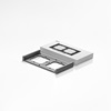 SONOFF Frame for switch M5 80 double 2-fold M5-2C-80-F (graphite/black) (M5-2C-80-F) (SONM5-2C-80-F)-SONM5-2C-80-F