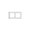 SONOFF Frame for switch M5 80 double 2-fold M5-2C-80-FW (white) (M5-2C-80-FW) (SONM5-2C-80-FW)-SONM5-2C-80-FW