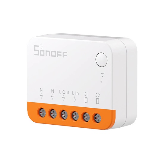 SONOFF Έξυπνος Ενδιάμεσος Διακόπτης WiFi MINIR4 (Λευκό) (MINIR4) (SONMINIR4)-SONMINIR4
