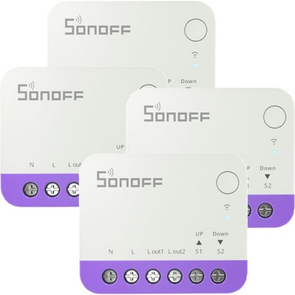 SONOFF MINI-RBS WiFi Smart Mini διακόπτης ρολού (4 τεμάχια) (MINI-RBS-4pack) (SONMINI-RBS-4-PACK)-SONMINI-RBS-4-PACK