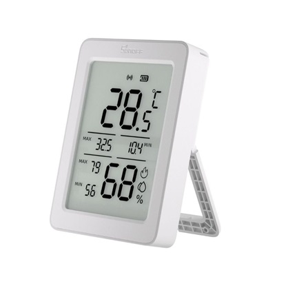 SONOFF AirGuard TH SNZB-02DR2 ZigBee LCD Αισθητήρας θερμοκρασίας και υγρασίας (SNZB-02DR2) (SONSNZB-02DR2)-SONSNZB-02DR2