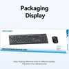 VENTION Wireless Full-Size Silent Keyboard & Mouse Combo Black Slim Type US (KTZB0-EN) (VENKTZB0-EN)-VENKTZB0-EN