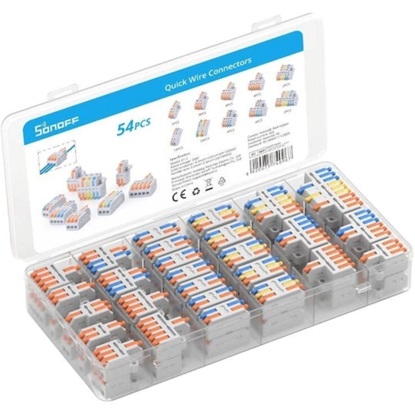 Εικόνα της SONOFF Wire Splicing Connector pack (54 pcs) (D1_2) (SOND1_2)