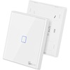 SONOFF Smart Διακόπτης T2EU1C-RF 433MHz, Αφής, Μονός, Λευκός (TX-T2EU1C-RF) (SONTXT2EU1C)-SONTXT2EU1C