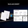 SONOFF Smart Διακόπτης T2EU1C-RF 433MHz, Αφής, Μονός, Λευκός (TX-T2EU1C-RF) (SONTXT2EU1C)-SONTXT2EU1C