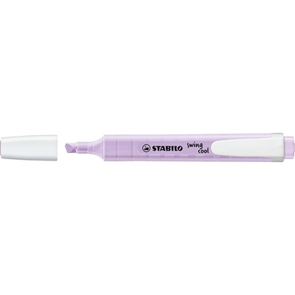 Stabilo Swing Cool Highlighter Lilac 4mm (275/155-8) (STAB275-155-8)-STAB275-155-8