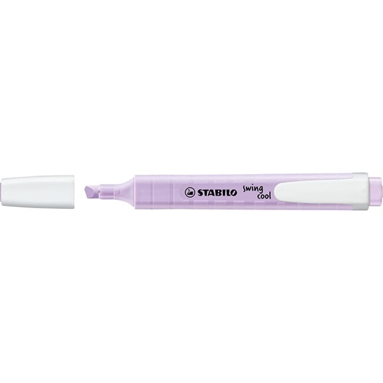 Stabilo Swing Cool Highlighter Lilac 4mm (275/155-8) (STAB275-155-8)-STAB275-155-8