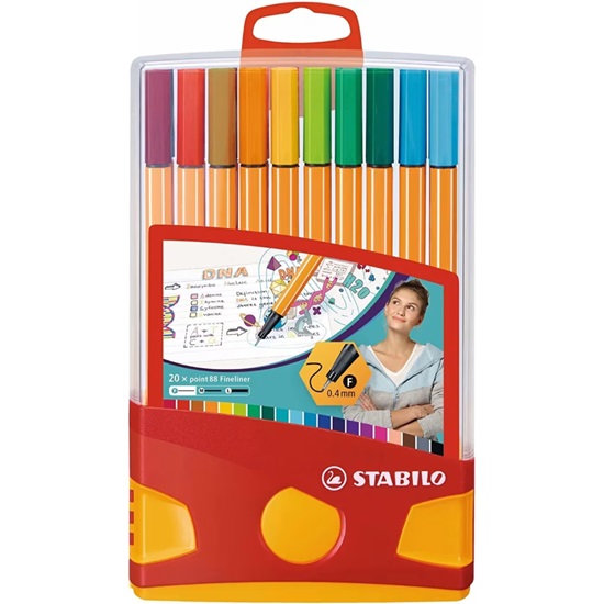 Stabilo Point Colorparade Writing Markers Set Of 20 Pieces (128088203) (STAB128088203)-STAB128088203