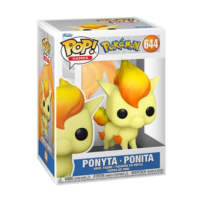 Funko Pop! Games: Pokemon Ponyta (74228) (FNK74228)-FNK74228
