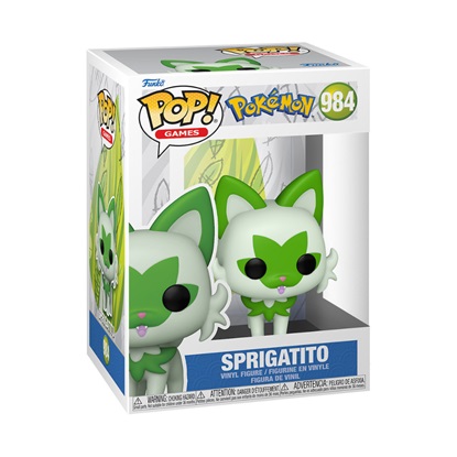 Funko Pop! Games: Pokemon Sprigatito (75191) (FNK75191)-FNK75191