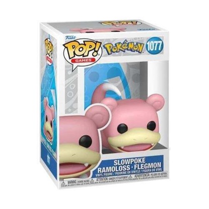 Funko Pop! Games: Pokemon Slowpoke - Ramoloss - Flegmon (86363) (FNK86363)-FNK86363