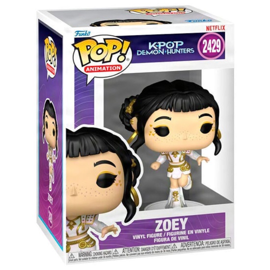 Funko Pop! Animation: KPop Demon Hunters - Zoey #2429 (FNK58097)-FNK58097