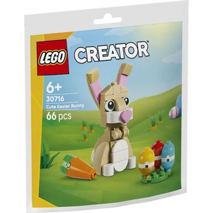 Lego Creator Cute Easter Bunny (Polybag) (30716) (LGO30716)-LGO30716