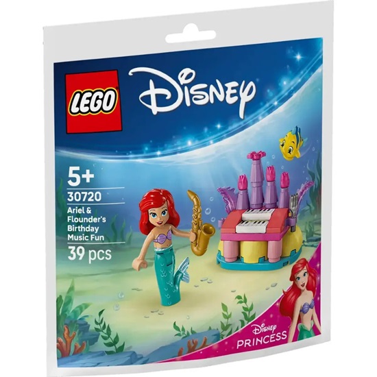 Lego Disney Princess Ariel & Flounder's Birthday Musical Fun (Polybag) (30720) (LGO30720)-LGO30720