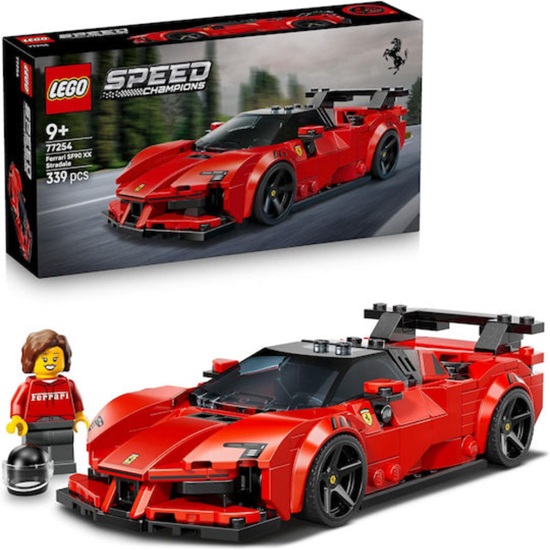 Lego Speed ​​Champions Ferrari Sf90 Xx Stradale Sports Car (77254) (LGO77254)-LGO77254
