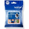 Brother Μελάνι Inkjet LC-521 Black (LC521BK) (BROLC521BK)-BROLC521BK