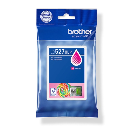 Brother Μελάνι Inkjet LC-527XL Magenta (LC527XLM) (BROLC527XLM)-BROLC527XLM