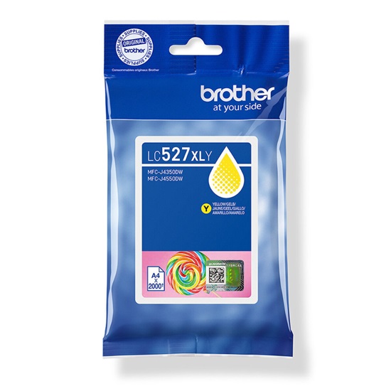 Brother Μελάνι Inkjet LC-527XLYellow (LC527XLY) (BROLC527XLY)-BROLC527XLY