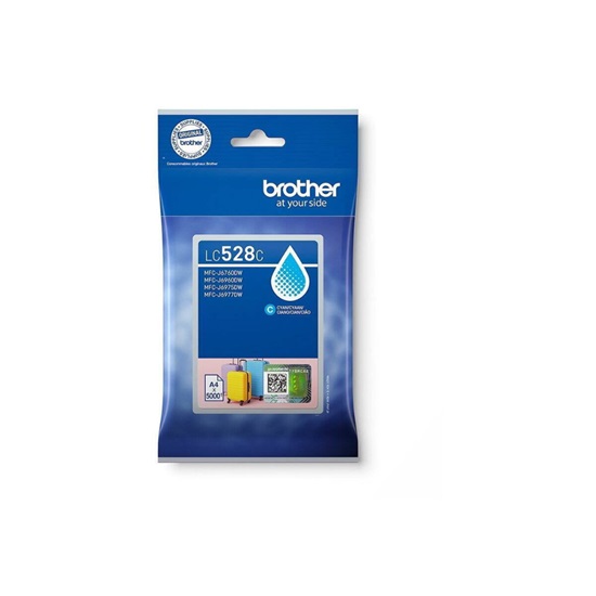 Brother Μελάνι Inkjet LC-528 Cyan (LC528C) (BROLC528C)-BROLC528C