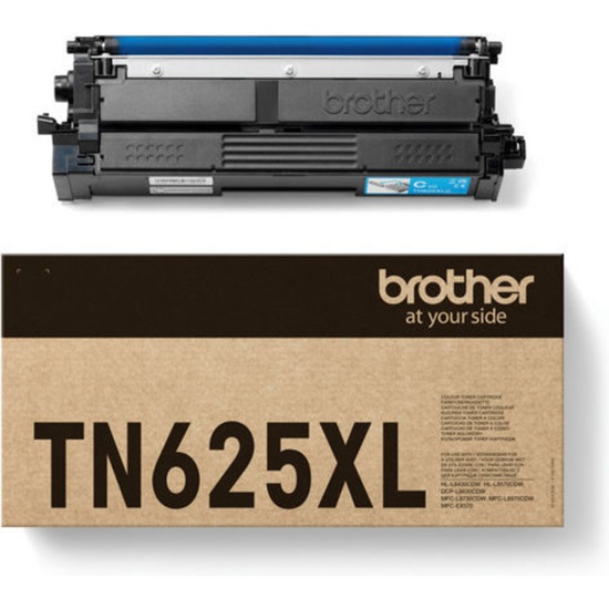 Brother Toner TN-625XLC Cyan 4.5k pages (TN625XLC) (BROTN625XLC)-BROTN625XLC
