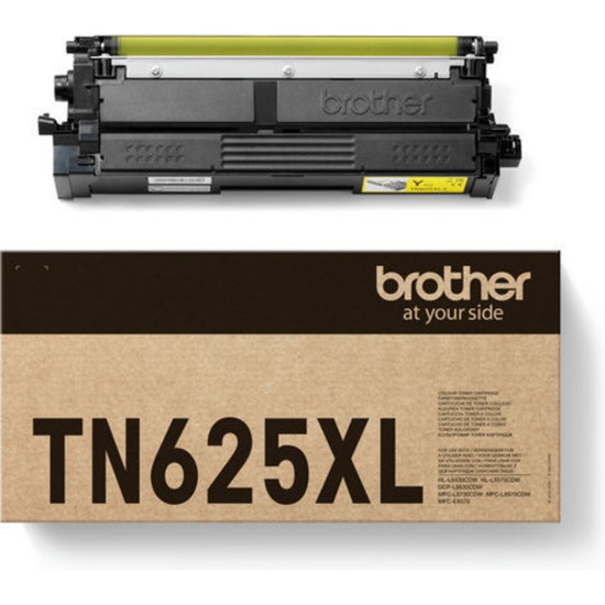 Brother Toner TN-625XLY Magenta 4.5k pages (TN625XLY) (BROTN625XLY)-BROTN625XLY