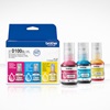 Brother BTD100CLVAL Ink Bottle Value Pack CMY (Cyan/Magenta/Yellow) (BTD100CLVAL) (BROBTD100CLVAL)-BROBTD100CLVAL