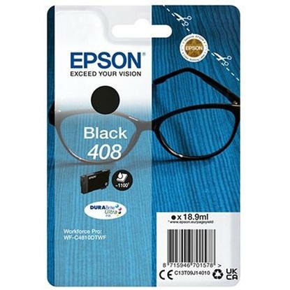 Epson Μελάνι Inkjet No.408 Black (C13T09J14010) (EPST09J140)-EPST09J140