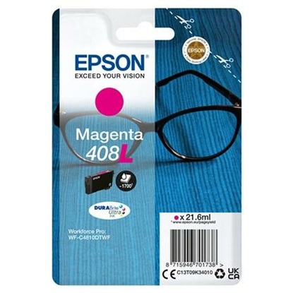 Epson 408L Inkjet Printer Cartridge Magenta (C13T09K34010) (EPST09K34010)-EPST09K34010