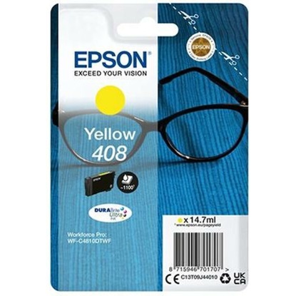 Epson Inkjet Ink Cartridge No.408 Yellow (C13T09J44010) (EPST09J44010)-EPST09J44010