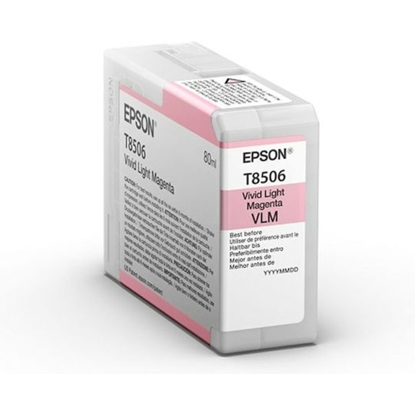 Epson Inkjet Ink Cartridge T85060N Light Magenta (C13T85060N) (EPST85060N)-EPST85060N