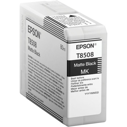 Epson Inkjet Ink Cartridge T85080N Matte Black (C13T85080N) (EPST85080N)-EPST85080N