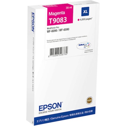 Epson Inkjet Ink Cartridge T90834N XL Magenta (C13T90834N) (EPST90834N)-EPST90834N
