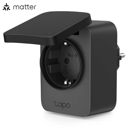 TP-Link Smart WiFi Outdoor Plug (TAPO P410M) (TPTAPOP410M)-TPTAPOP410M