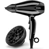 Babyliss Compact Pro Professional Hair Dryer with Diffuser 2400W (6715DE) (BAB6715DE)-BAB6715DE