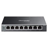 TP-Link Omada 8-Port Gigabit Easy Managed Switch with 8-Port PoE+ (ES208GP) (TPES208GP)-TPES208GP
