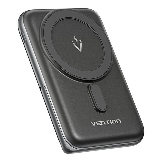 VENTION 10000mAh Magnetic Wireless Power Bank (USB-C + Wireless) 20W Black (FHNB0) (VENFHNB0)