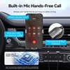 VENTION USB Car Bluetooth 5.4 Audio Receiver with Coiled Cable 1.5M Gray Zinc Alloy Type (NAIHG) (VENNAIHG)