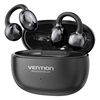 VENTION Wireless Bluetooth Open Ear Headphones ECHO CLIP A11 Black (NBWB0-ID) (VENNBWB0-ID)