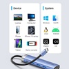 VENTION USB-C to HDMI/USB 3.0 x 3/PD Docking Station 0.15M Blue Aluminum Alloy Type (TGESB) (VENTGESB)
