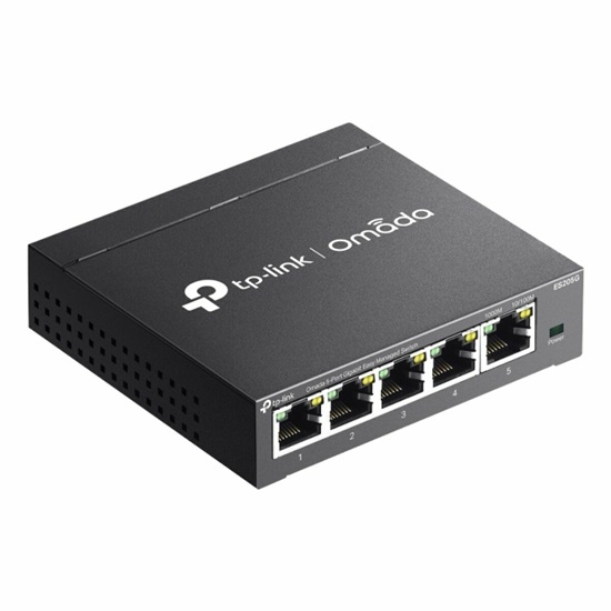 TP-Link Omada 5-Port Gigabit Easy Managed Switch (ES205G) (TPES205G)-TPES205G