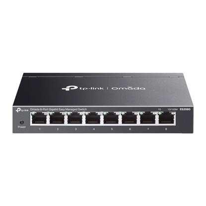 TP-Link Omada 8-Port Gigabit Easy Managed Switch (ES208G) (TPES208G)-TPES208G