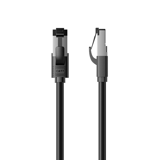 VENTION Ultra-Flexible Cat7 SFTP Ethernet Patch Cable 1M Black (ICHBF) (VENICHBF)-VENICHBF