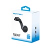 VENTION Car Magnetic Phone Holder Shock Absorption Suction Cup Waterfall Style Gray (KSQH0) (VENKSQH0)-VENKSQH0