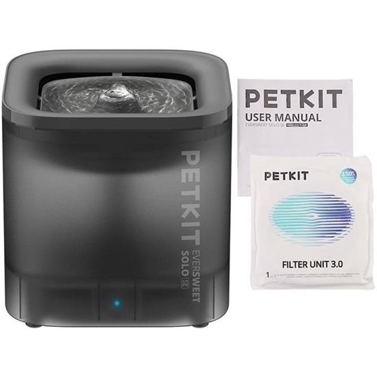Petkit Eversweet Solo SE Pet Water Fountain - Grey (P4103SB) (PTKP4103SB)-PTKP4103SB