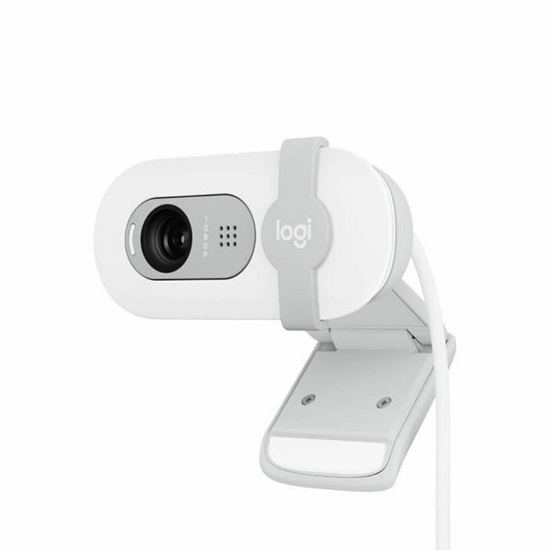 Logitech Webcam BRIO 100 White (960-001617) (LOGBRIO100WH)-LOGBRIO100WH