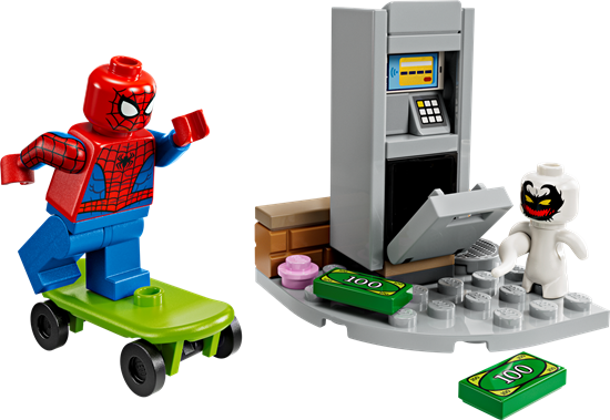 Lego Marvel Super Heroes Spider-man Stops Anti-venom's Coup (Polybag) (30725) (LGO30725)